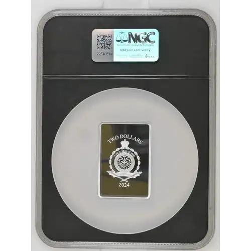 UFC Trading Coins 2024 1oz Niue S$2 Manon Fiorot PF70 (D-2)