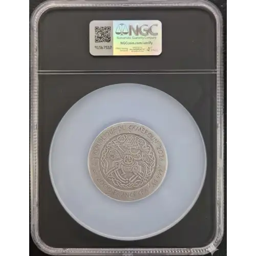 Way to Valhalla 2026 2oz Cameroon S2000F Ivar the Boneless MS70 Antiqued (OB-10)